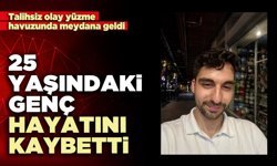 25 Yaşındaki genç hayatını kaybetti