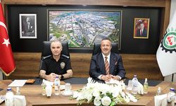 Emniyet Müdürü Yavuz Sağdıç’tan DOSB Yönetimine tebrik ziyareti