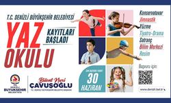 Denizli'de yaz okulu kayıtları başladı