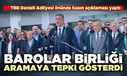 Barolar Birliği aramaya tepki gösterdi
