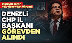 CHP İl Başkanı görevden alındı