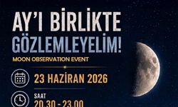 Denizli Bilim Merkezi’nde “Ay’ı Birlikte Gözlemleyelim” etkinliği