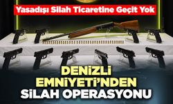 Denizli Emniyeti'nden Silah Operasyonu