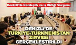 Denizli’de Türkiye-Türkmenistan Zirvesi Gerçekleştirildi