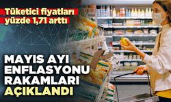 Mayıs ayı enflasyonu rakamları açıklandı