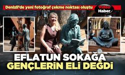 Eflatun Sokağa gençlerin eli değdi
