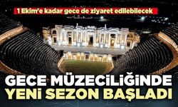 Hierapolis'te gece müzeciliğinde yeni sezon başladı