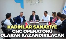 Kadınlar Sanayiye CNC Operatörü Olarak Kazandırılacak