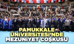 Pamukkale Üniversitesi’nde Mezuniyet Coşkusu