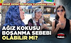 Denizli Aktüel Mikrofonu Vatandaşa Uzattı: Ağız kokusu boşanma sebebi olabilir mi?