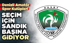 Denizli Amatör Spor Kulüpleri seçim için sandık başına gidiyor