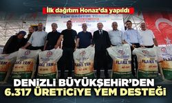 Büyükşehir’den 6.317 üreticiye yem desteği