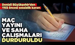 YKS öncesi sessizlik kararı: Maç yayını ve saha çalışmaları durduruldu