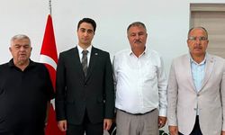Sezayi Pütün yeni Kaymakam Servet Haydari’yi ziyaret etti