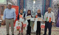 Çocuklara “Gözümün Nuru Namaz” ödülleri verildi