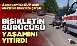 Bisikletin sürücüsü yaşamını yitirdi