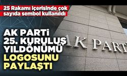 AK Parti 25. Kuruluş Yıldönümü logosunu paylaştı