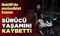 Bekilli’de motosiklet kazası: Sürücü yaşamını kaybetti