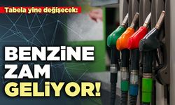 Benzine zam geliyor!