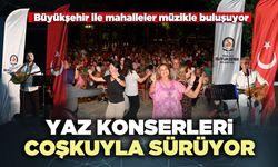 Yaz konserleri coşkuyla sürüyor
