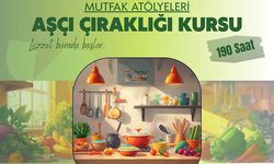 Aşçı Çıraklığı kursu başlıyor