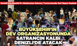 Büyükşehir’in Dev Organizasyonunda Satrancın Kalbi Denizli’de Atacak