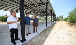 Develi kapalı pazar yerinde sona yaklaşıldı