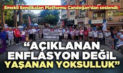 Emekli Sendikaları Platformu: “Açıklanan enflasyon değil yaşanan yoksulluk”