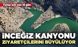 İnceğiz Kanyonu ziyaretçilerini büyülüyor