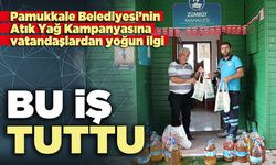 Bu iş tuttu: Atık Yağ Kampanyasına yoğun ilgi