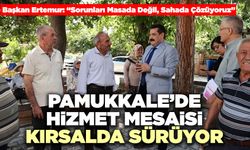 Pamukkale’de Hizmet Mesaisi Kırsalda Sürüyor