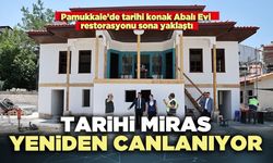 Tarihi miras yeniden canlanıyor