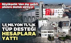 1,5 Milyon TL’lik tüp desteği hesaplara yattı