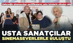 Usta sanatçılar sinemaseverlerle buluştu