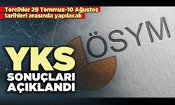 YKS sonuçları açıklandı