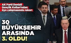 30 Büyükşehir arasında 3. oldu!