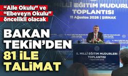 Bakan Tekin’den 81 ile talimat: “Aile Okulu” ve “Ebeveyn Okulu” öncelikli olacak