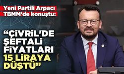 Yeni Partili Arpacı TBMM'de konuştu: “Çivril'de şeftali fiyatları 15 liraya düştü”