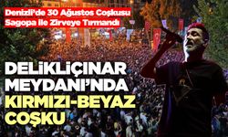 Denizli’de 30 Ağustos Coşkusu Sagopa İle Zirveye Tırmandı