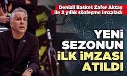 Yeni sezonun ilk imzası atıldı
