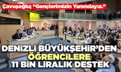 Denizli Büyükşehir’den Öğrencilere 11 Bin Liralık Destek