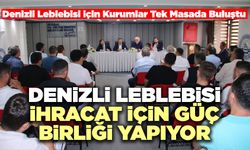 Denizli Leblebisi İhracat İçin Güç Birliği Yapıyor