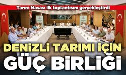 Denizli tarımı için güç birliği