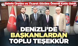 Denizli’de Başkanlardan Toplu Teşekkür
