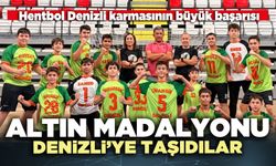 Altın Madalyonu Denizli’ye taşıdılar