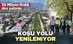 Koşu Yolu yenileniyor