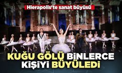 Kuğu Gölü binlerce kişiyi büyüledi