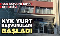 KYK yurt başvuruları başladı