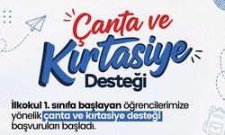 Merkezefendi’de çanta ve kırtasiye desteği başladı