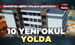 Denizli'nin eğitim altyapısı güçleniyor: 10 Yeni okul yolda